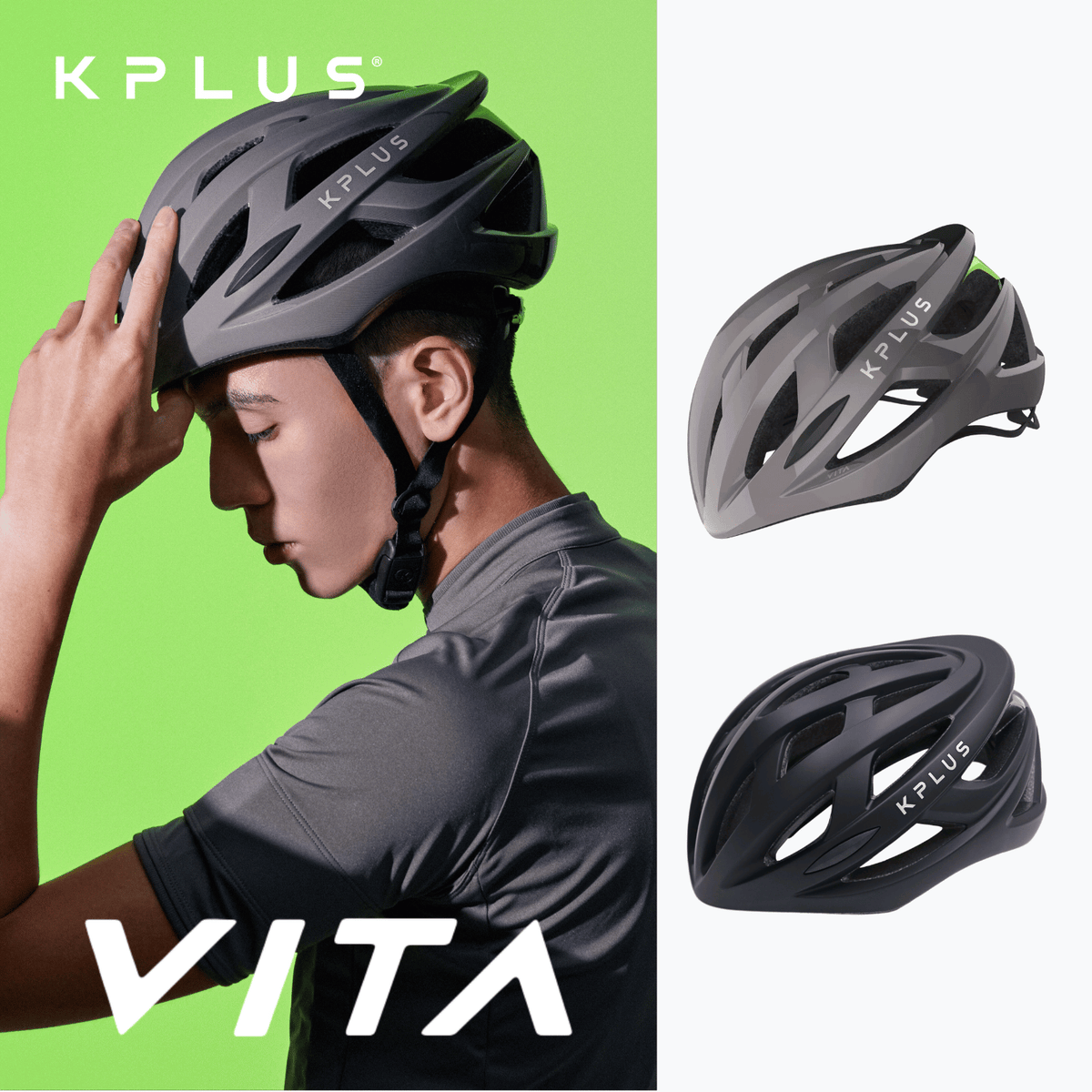 KPLUS VITA Cycling Helmet (Asian Fit)