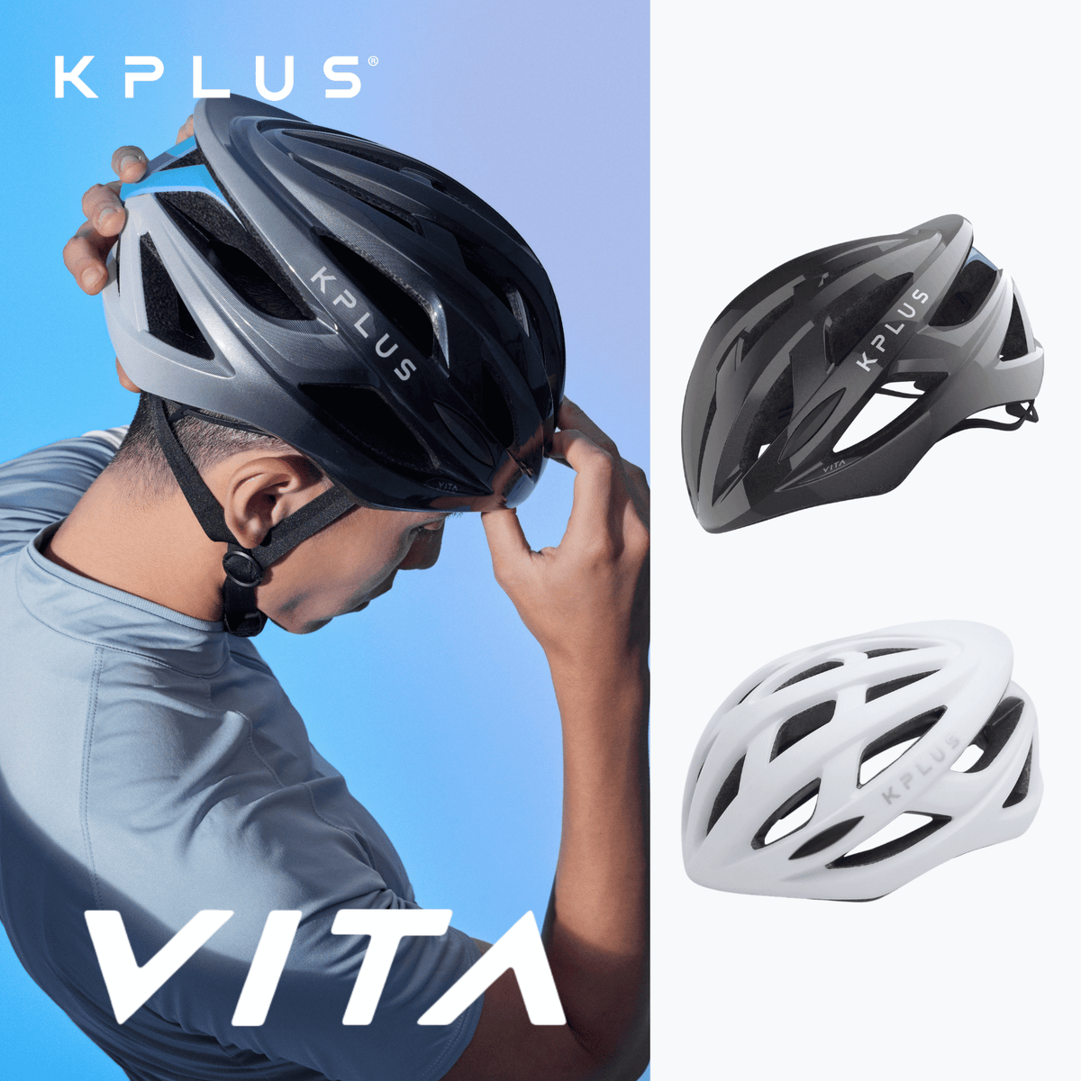 KPLUS VITA Cycling Helmet (Asian Fit)