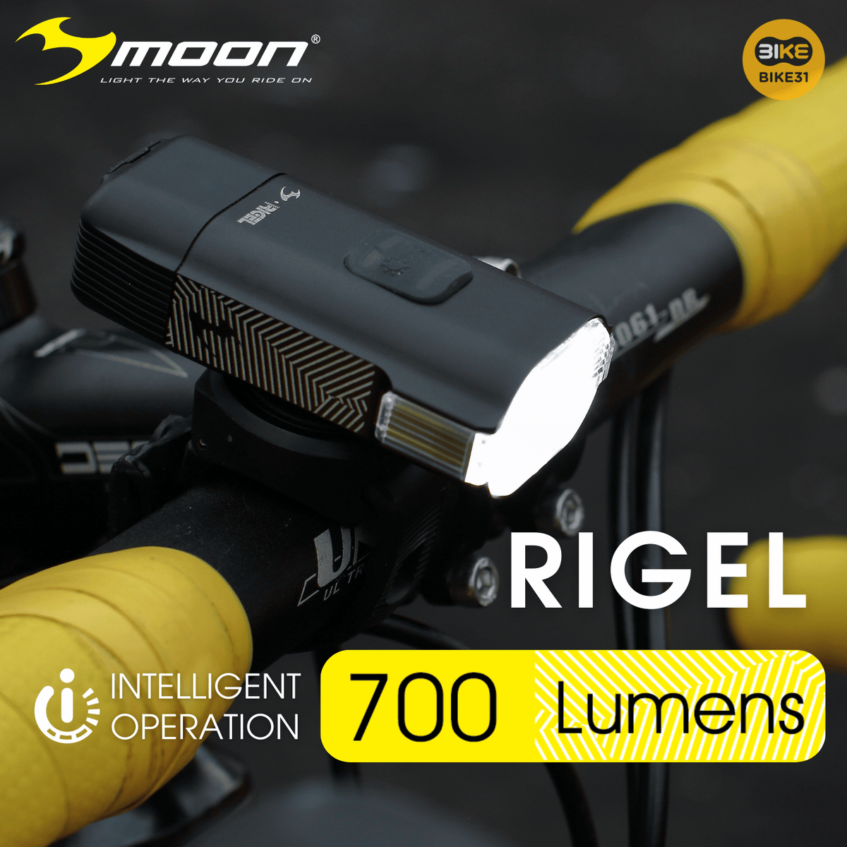 Moon Rigel 700 Lumens Bicycle Light