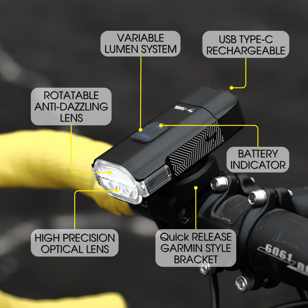 Moon Rigel 700 Lumens Bicycle Light