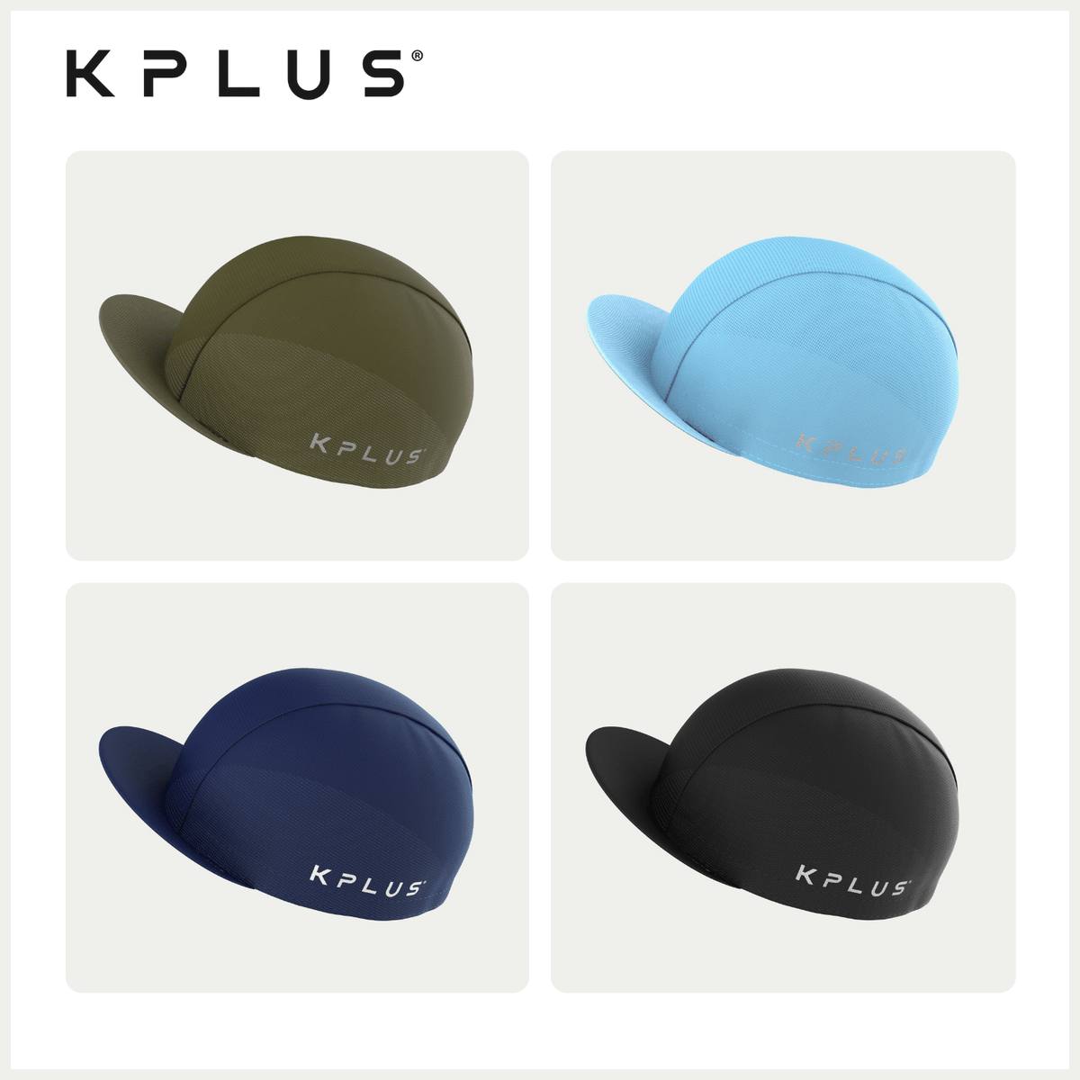 KPLUS Quick Dry Cycling Sports Cap (12 colors)