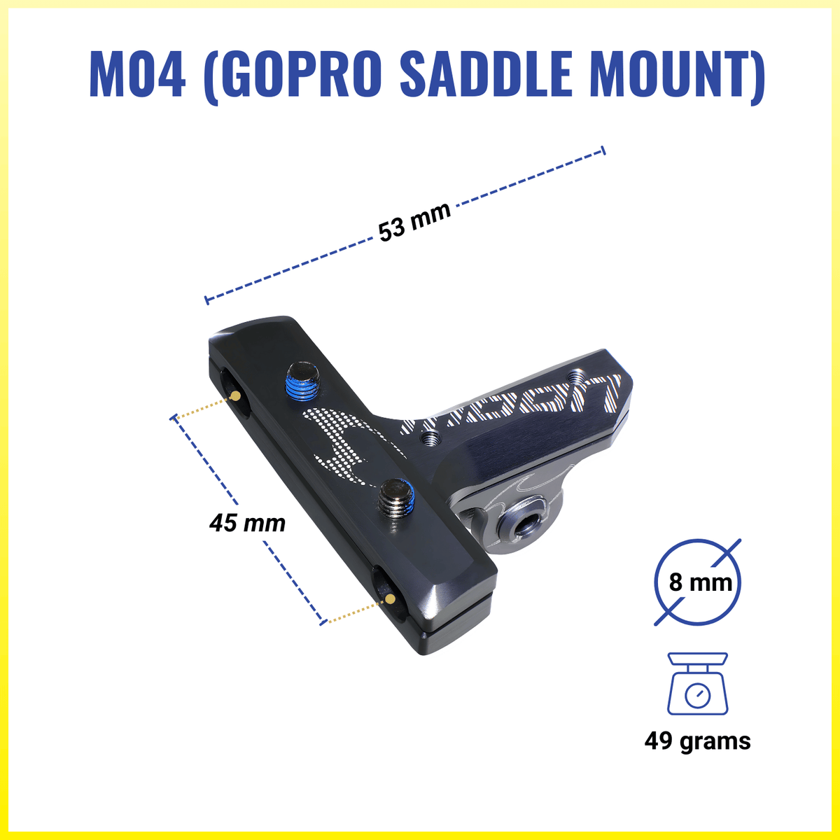 Moon GoPro Saddle Mount (M04)