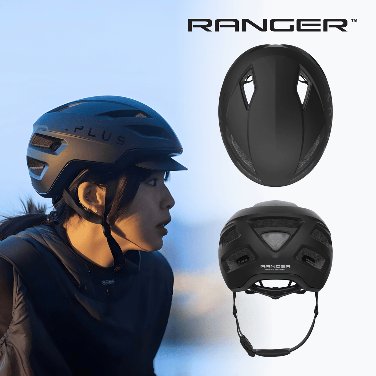 Kplus Ranger Urban Cycling Helmet (Asian Fit)