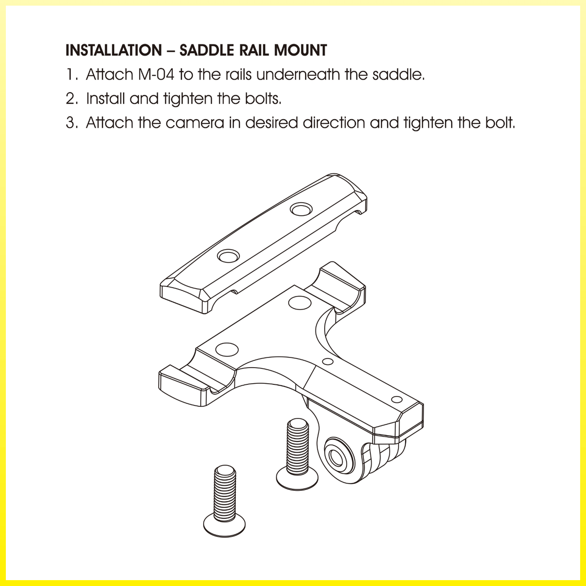 Moon GoPro Saddle Mount (M04)