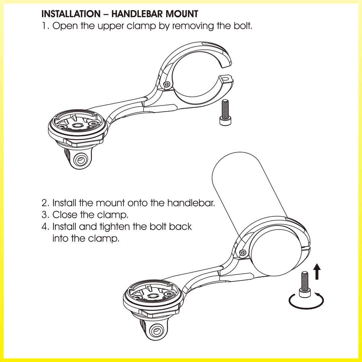 Moon Cycle Computer Extension Mount (M01/M02)