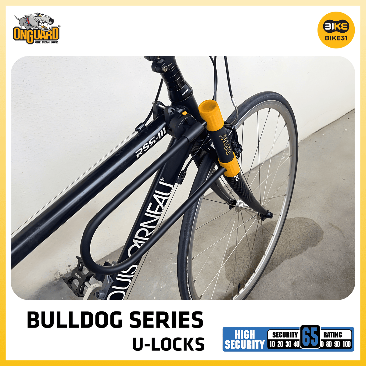 OnGuard Bulldog Series U-Locks