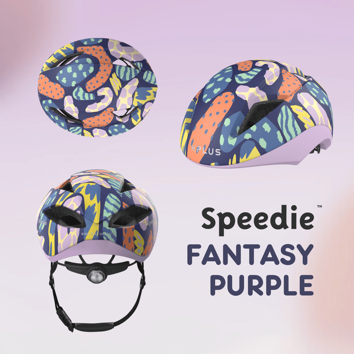 Kplus Speedie Kid Children Cycling Helmet (Asian Fit) (6 Designs)