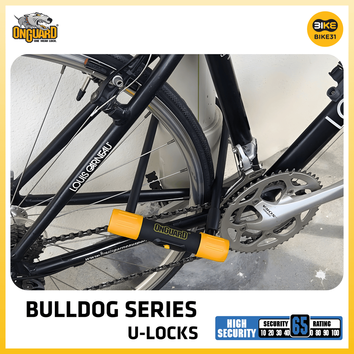 OnGuard Bulldog Series U-Locks