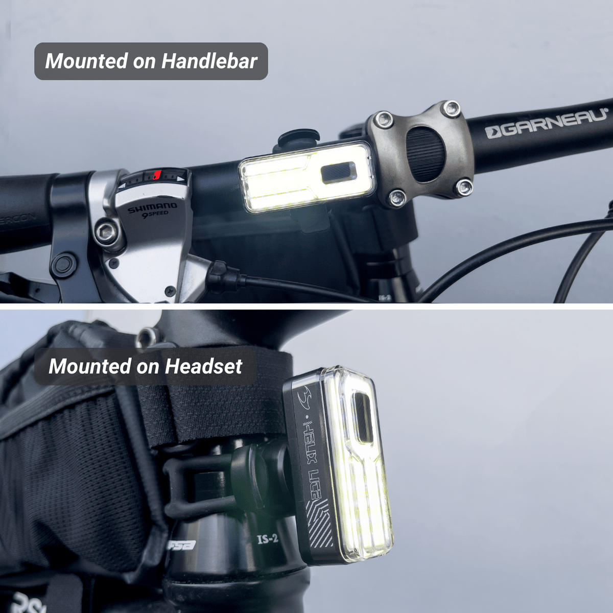 Moon Helix Lite White 150 Lumens Bicycle Light