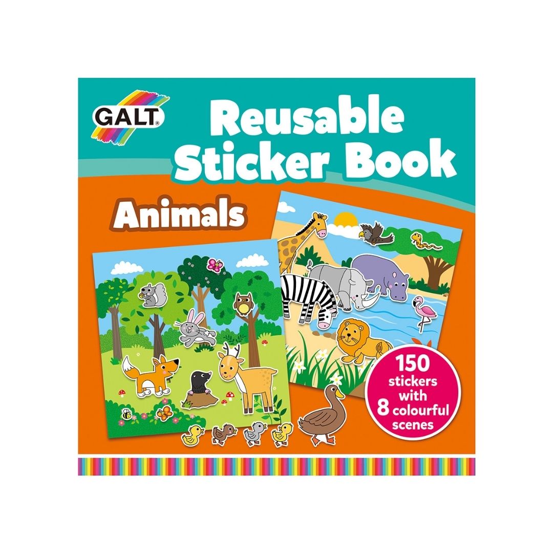 Galt Reusable Sticker Books