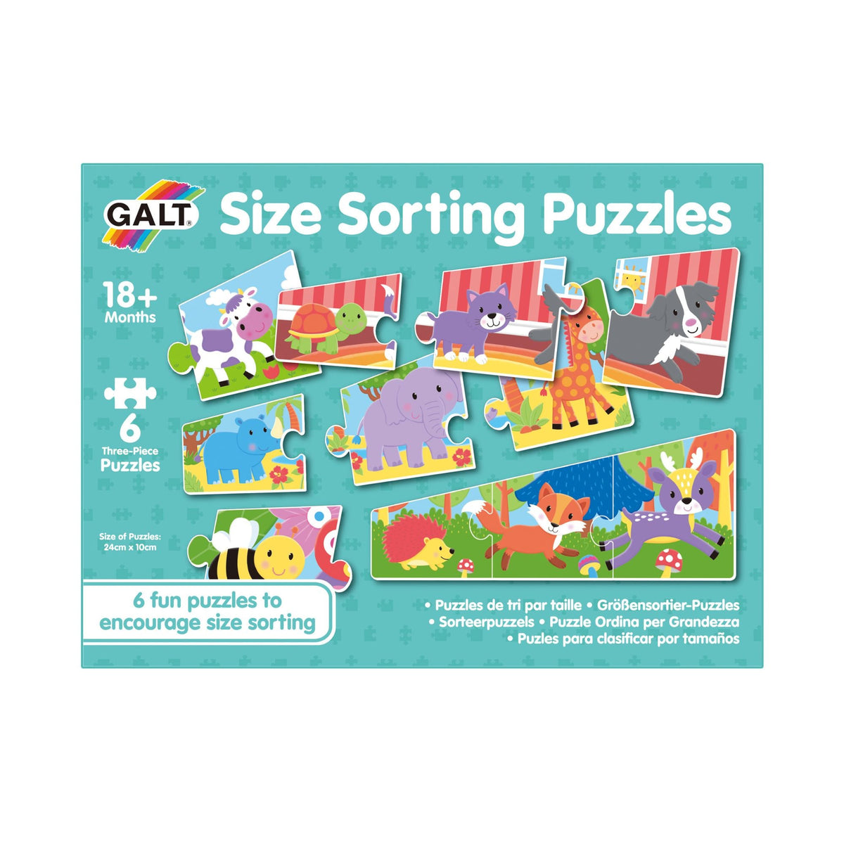 Galt Size Sorting Puzzles