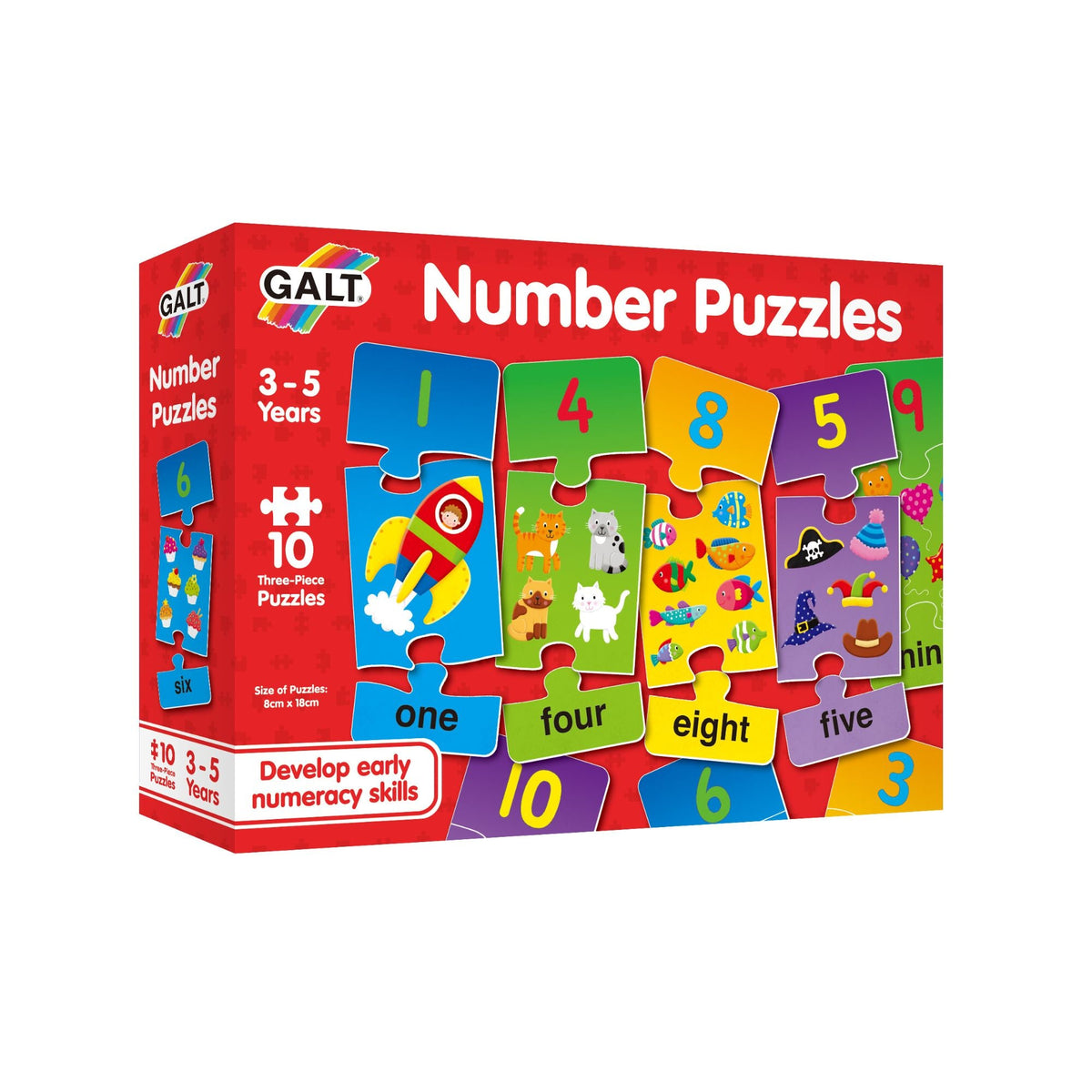 Galt Number Puzzles for Kids