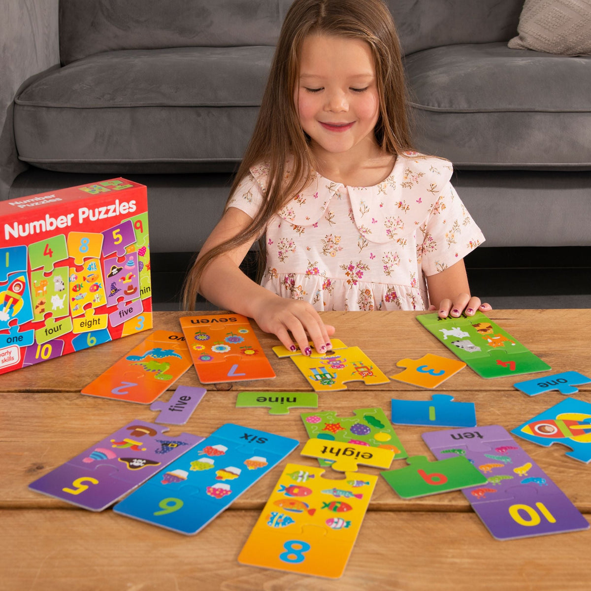 Galt Number Puzzles Educational Toy