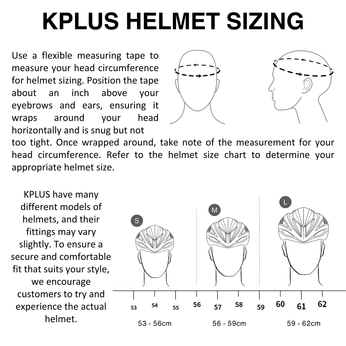 KPLUS META Cycling Helmet (5 colors)