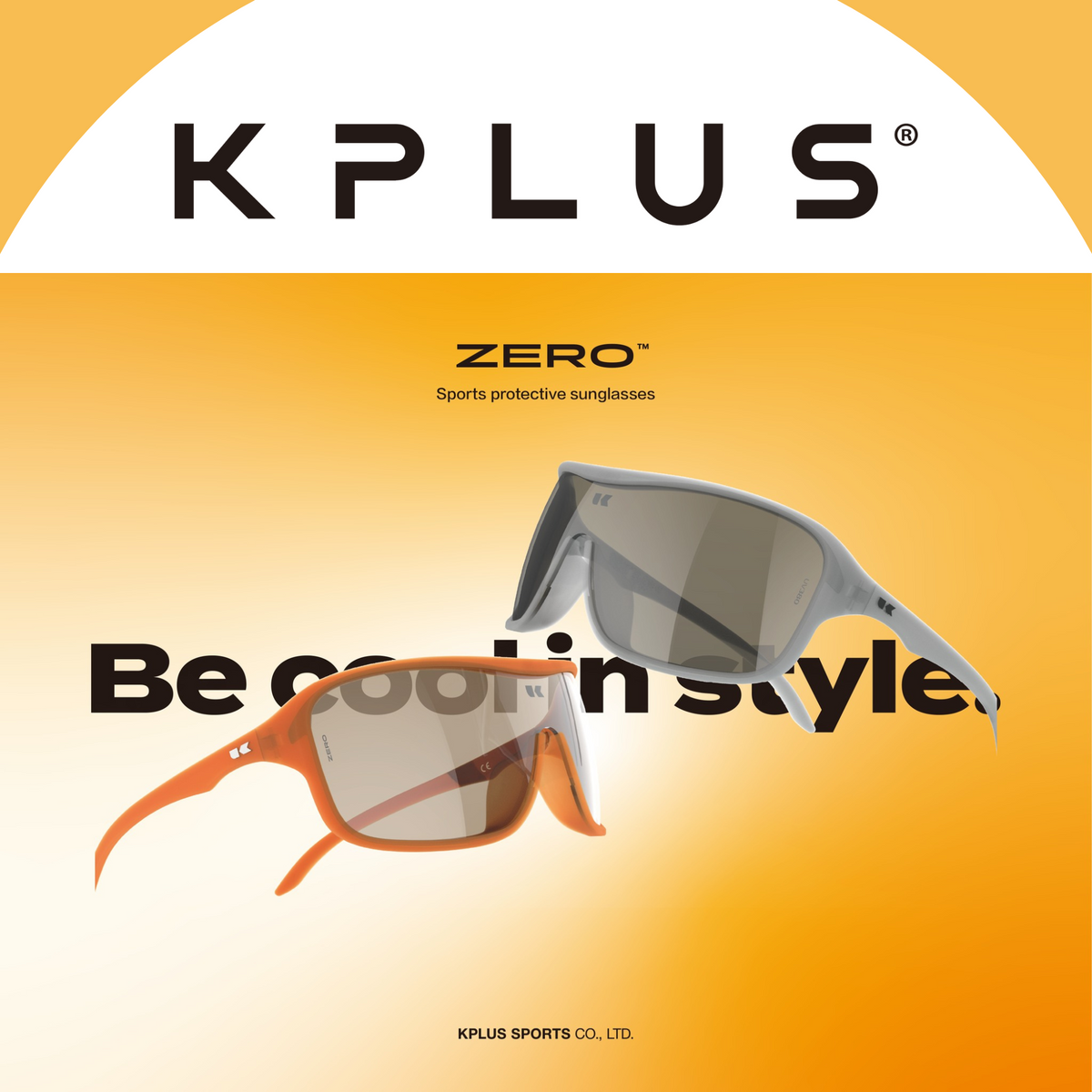 KPLUS KU ZERO LITE Clear Lens Cycling Eyewear [8 frame colours]