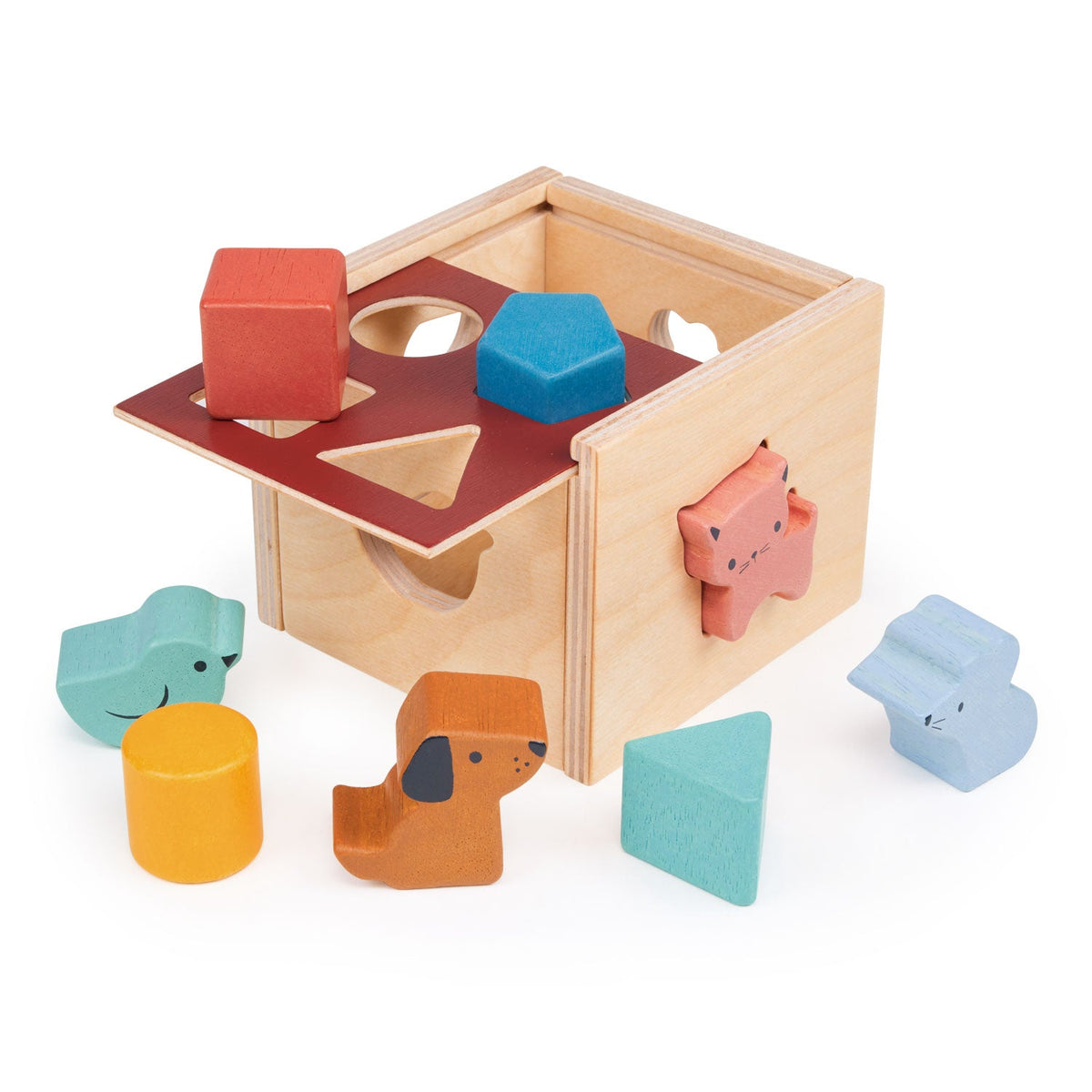 Mentari Toys Bambino Shape Sorting Cube