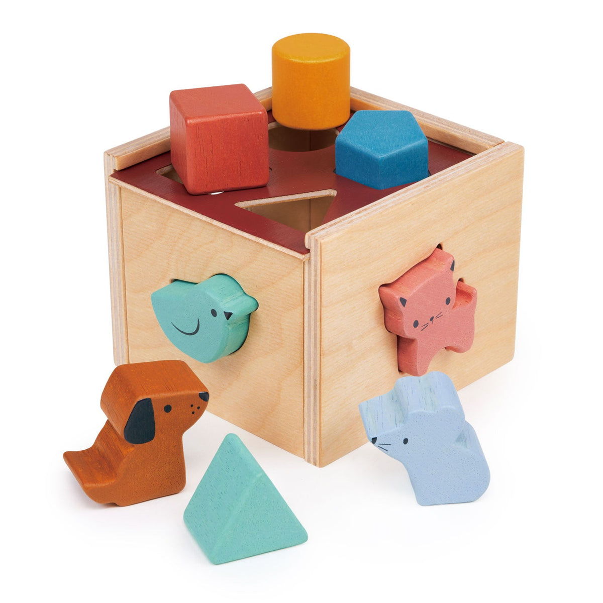 Mentari Toys Bambino Shape Sorting Cube