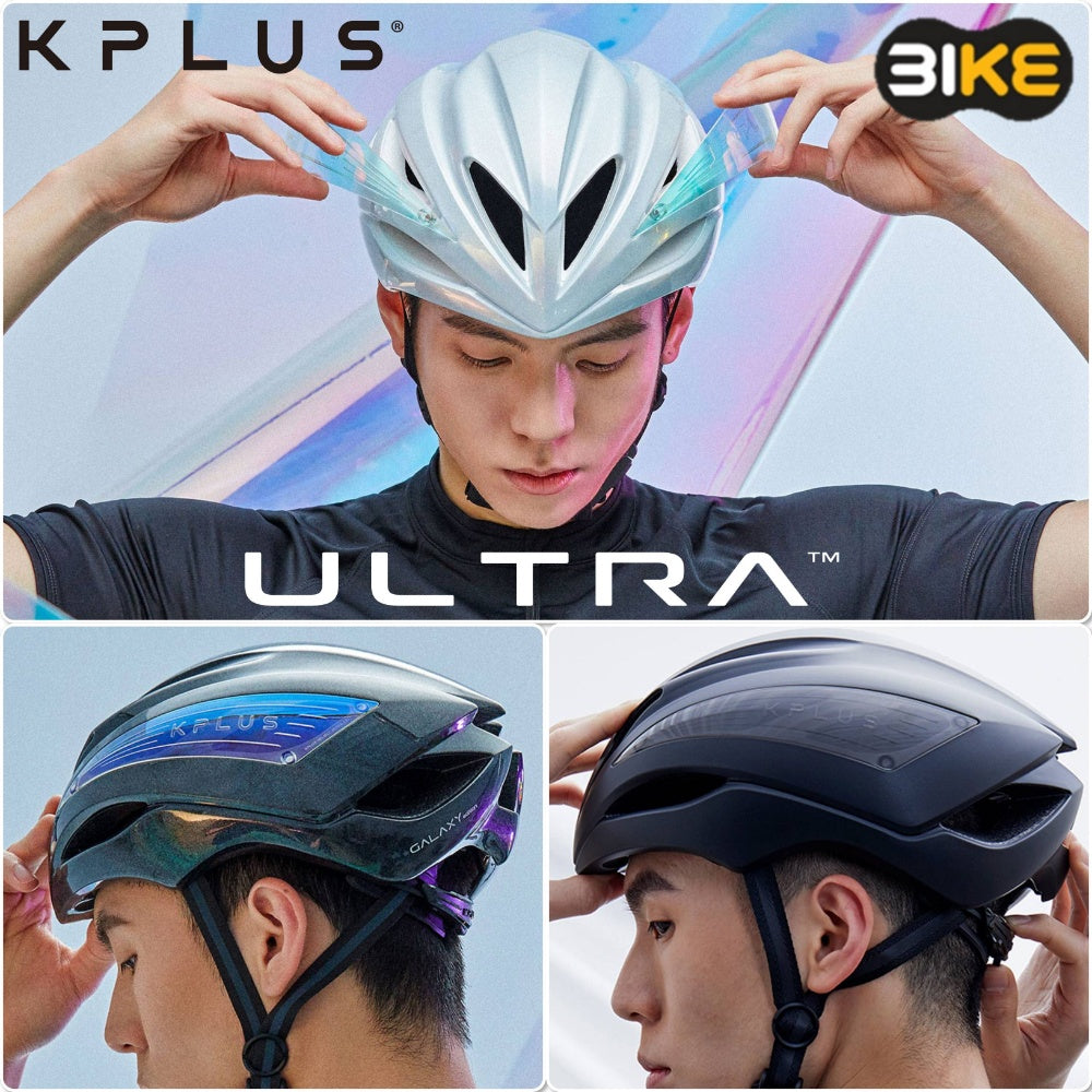 KPLUS ULTRA Bike Bicycle Cycling Helmet [4 colours: BLACK | WHITE | GALAXY BLACK | GALAXY WHITE]