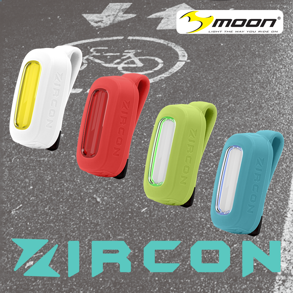 Moon ZIRCON Bicycle Running Sports Versatile Lights (14 Multi-Color Casing) (4 LED Color)