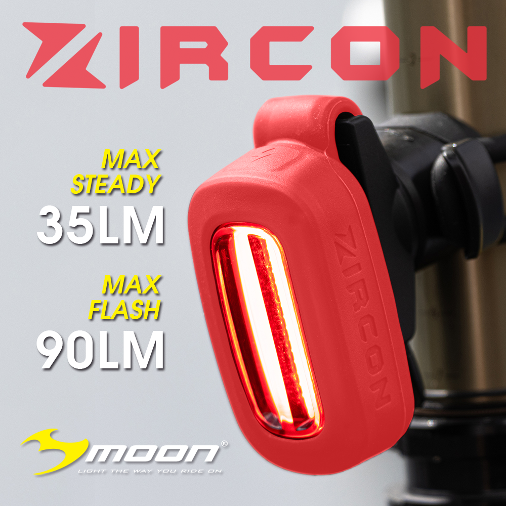 Moon ZIRCON Bicycle Running Sports Versatile Lights (14 Multi-Color Casing) (4 LED Color)