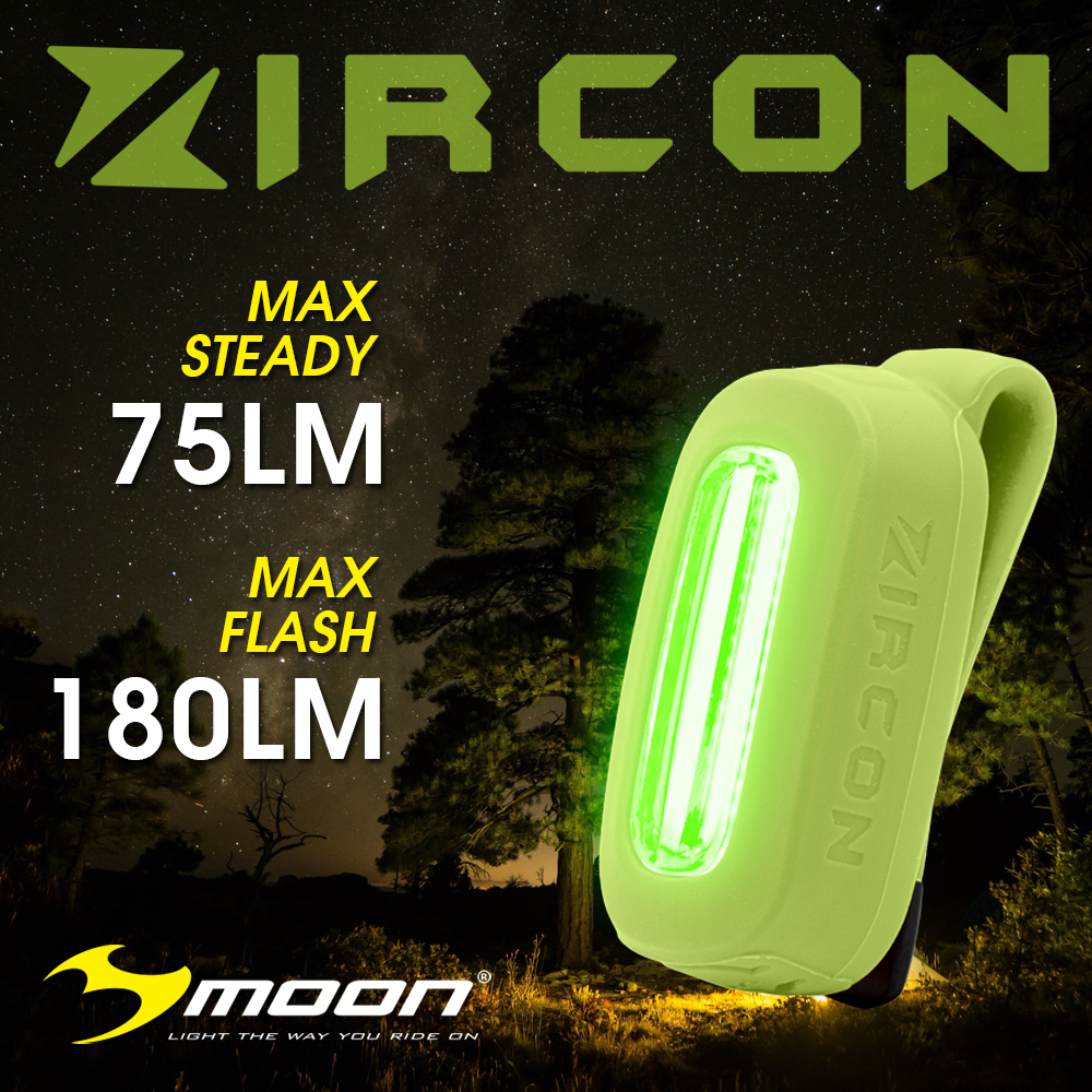 Moon ZIRCON Bicycle Running Sports Versatile Lights (14 Multi-Color Casing) (4 LED Color)