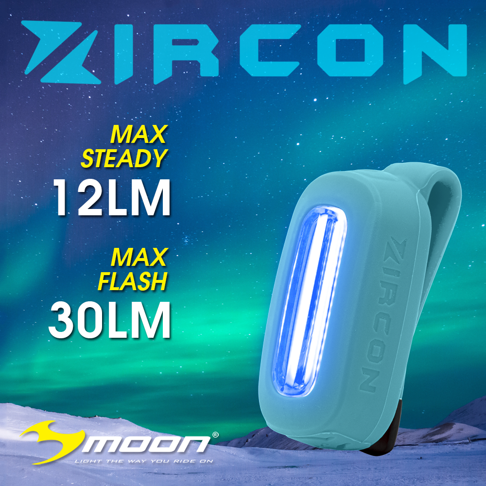 Moon ZIRCON Bicycle Running Sports Versatile Lights (14 Multi-Color Casing) (4 LED Color)